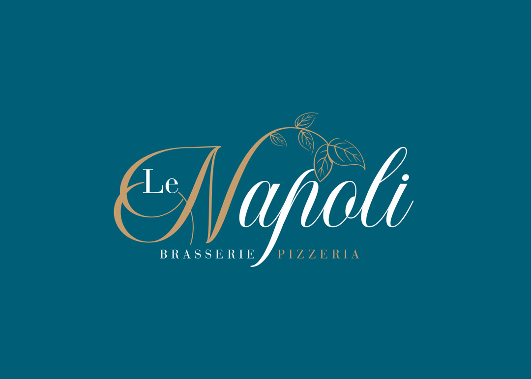 creation de logo restaurant le napoli caen