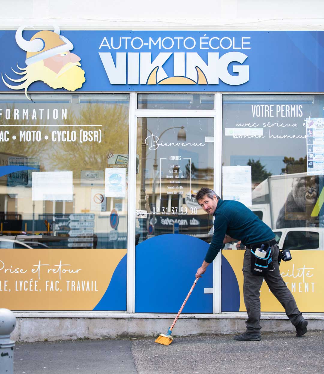 enseigne-auto-ecole-normandie-klik-studio enseigne auto ecole normandie klik studio