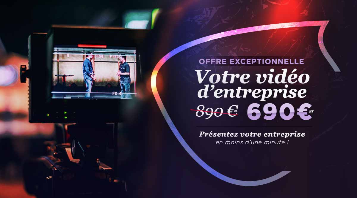 Video d'entreprise 690€ avec Klik Studio