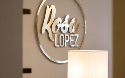 Enseigne intérieure pour le magasin Rosa Lopez