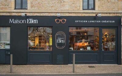Refonte façade et enseigne pour Maison Ellen à Douvres-la-Délivrande