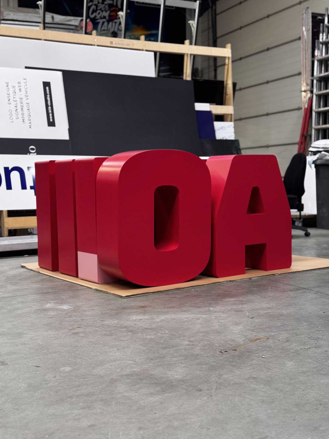 lettres enseigne normandie région klik studio