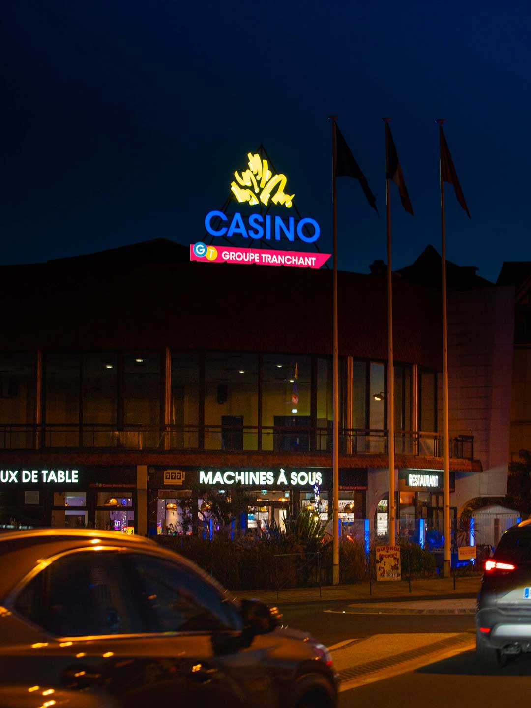 enseigne lumineuse caen casino villers sur mer