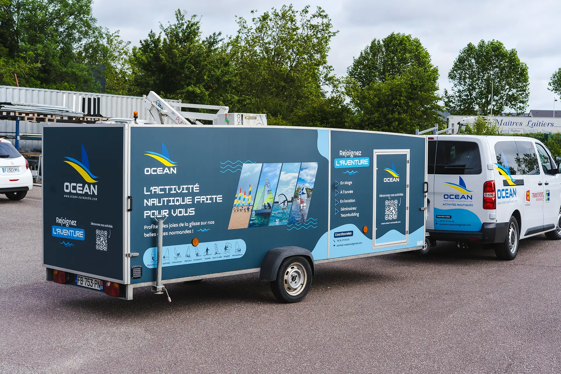 marquage vehicule caen klik studio